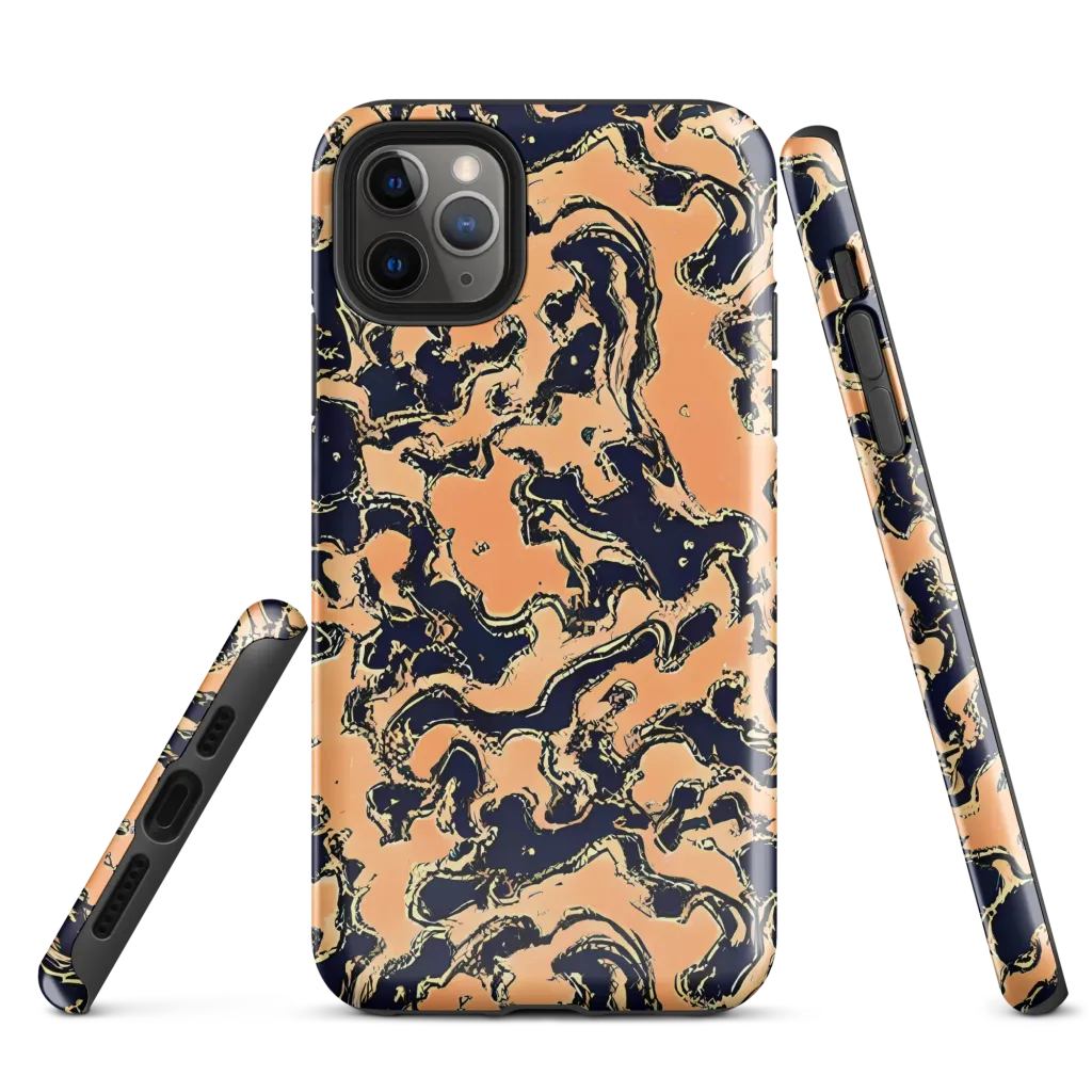 Apricot Ink on Tough Case for iPhone® — Front