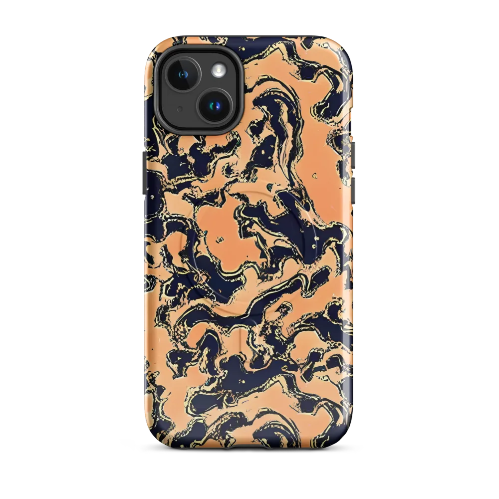 Apricot Ink on MagSafe Tough Case for iPhone® — Front