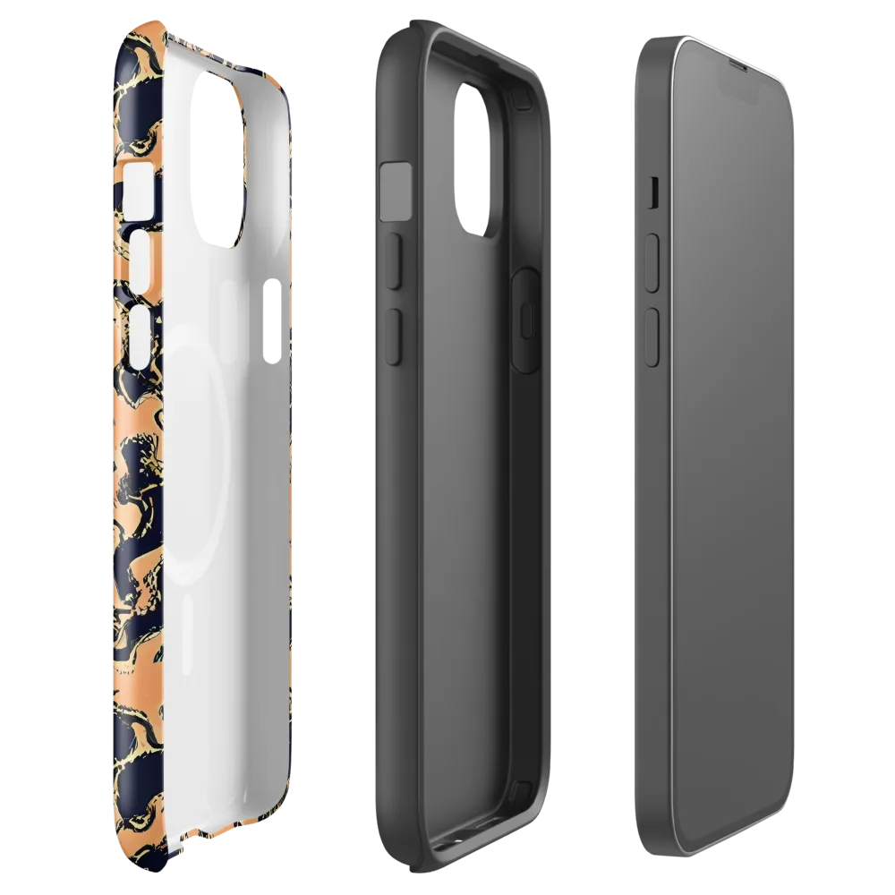 Apricot Ink on MagSafe Tough Case for iPhone® — Front