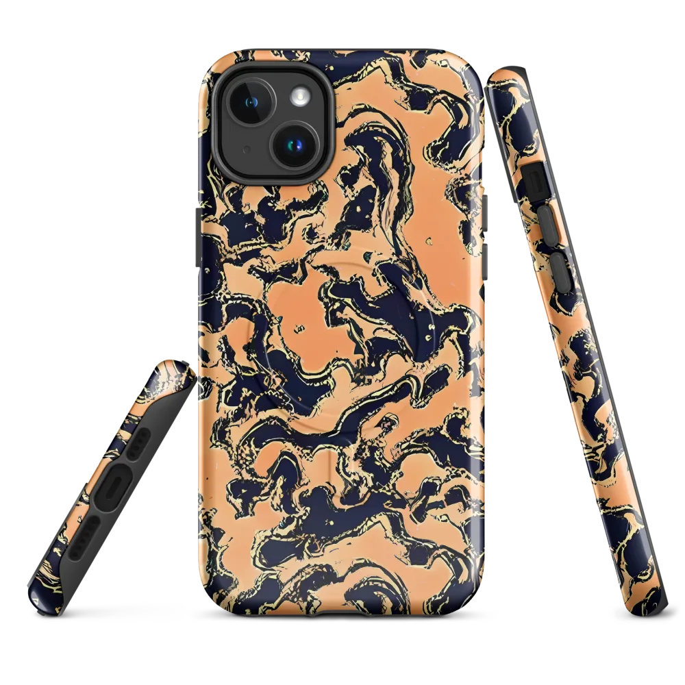 Apricot Ink on MagSafe Tough Case for iPhone® — Front