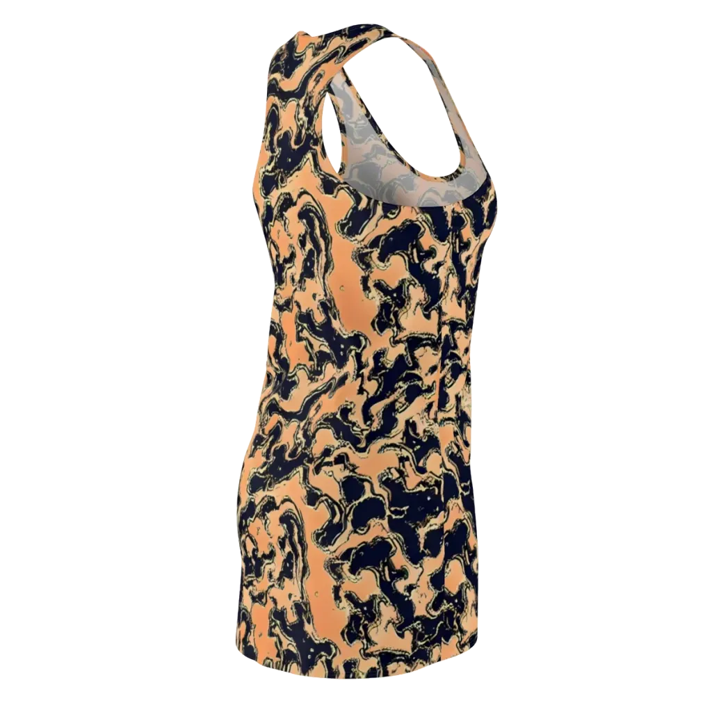 Apricot Ink on Racerback Dress — Back Side