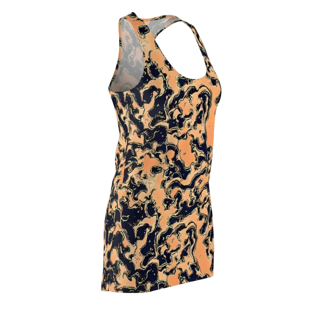 Apricot Ink on Racerback Dress — Front Side