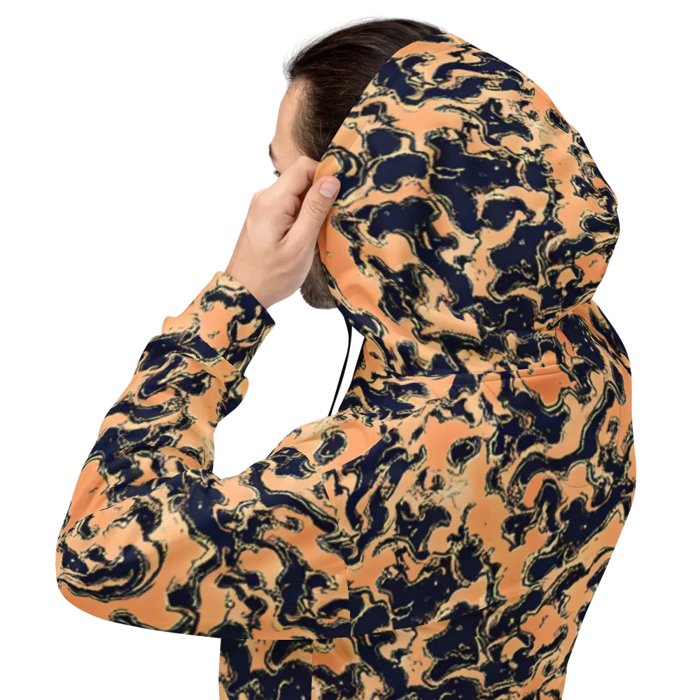 Apricot Ink on Hoodie — Back