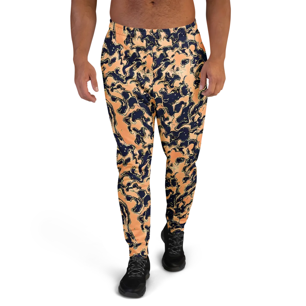 Apricot Ink on Men's Joggers — Front