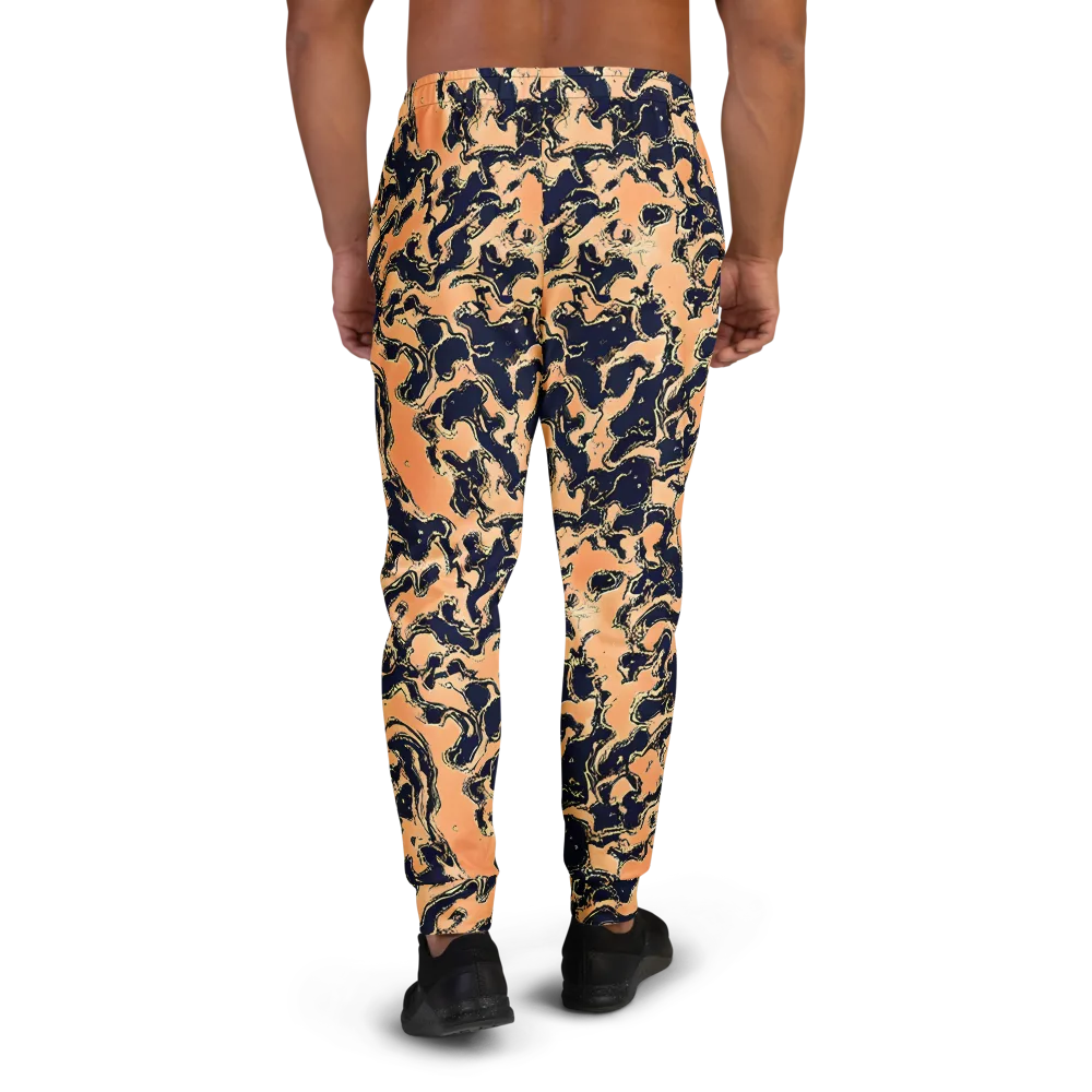 Apricot Ink on Men's Joggers — Back