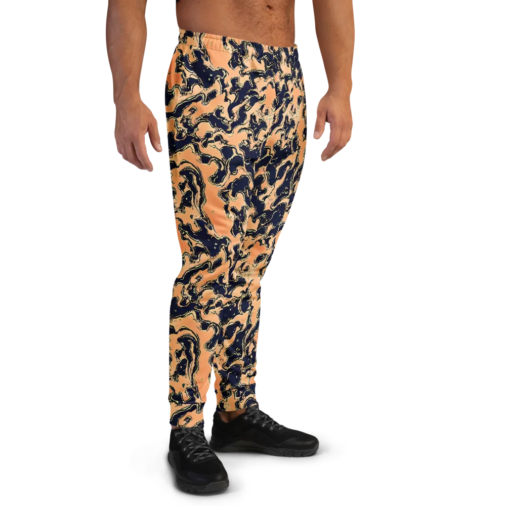 Apricot Ink on Men's Joggers — Right