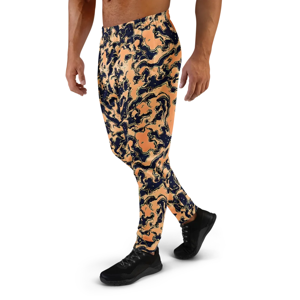 Apricot Ink on Men's Joggers — Left