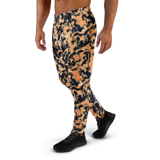 Apricot Ink on a Men's Joggers
