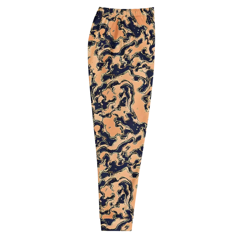 Apricot Ink on Men's Joggers — Right
