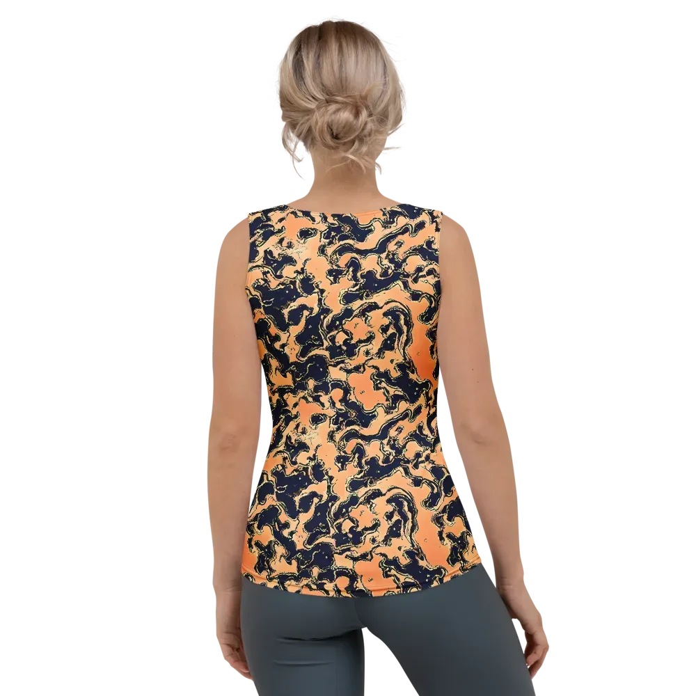 Apricot Ink on Women's Tank Top — Back