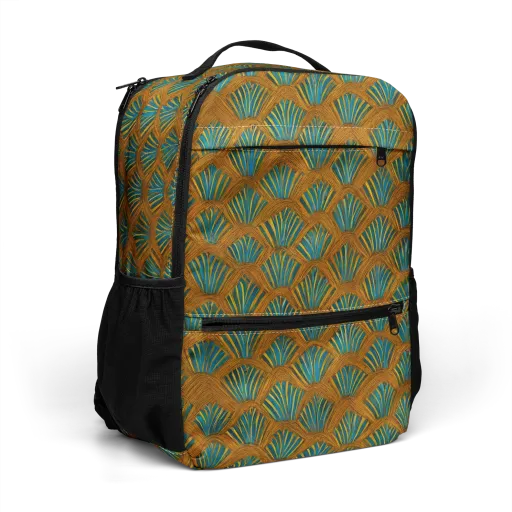 Gilded Fanfare on a Utility Backpack