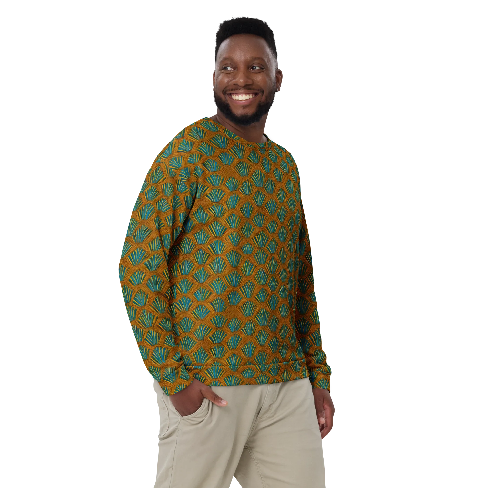 Gilded Fanfare on Sweatshirt — Front