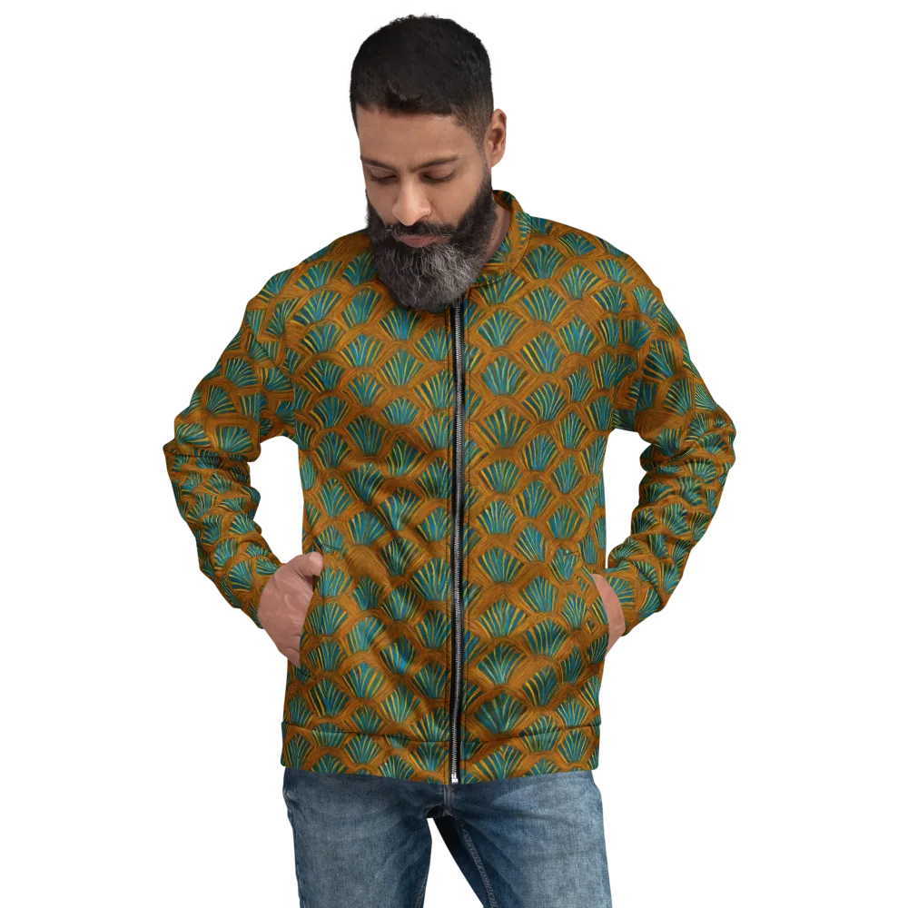 Gilded Fanfare on Bomber Jacket — Front