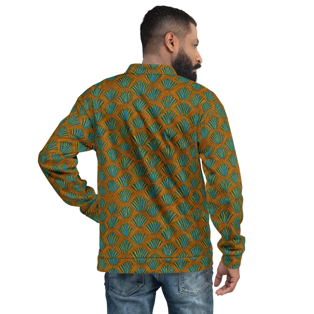 Gilded Fanfare on Bomber Jacket — Back