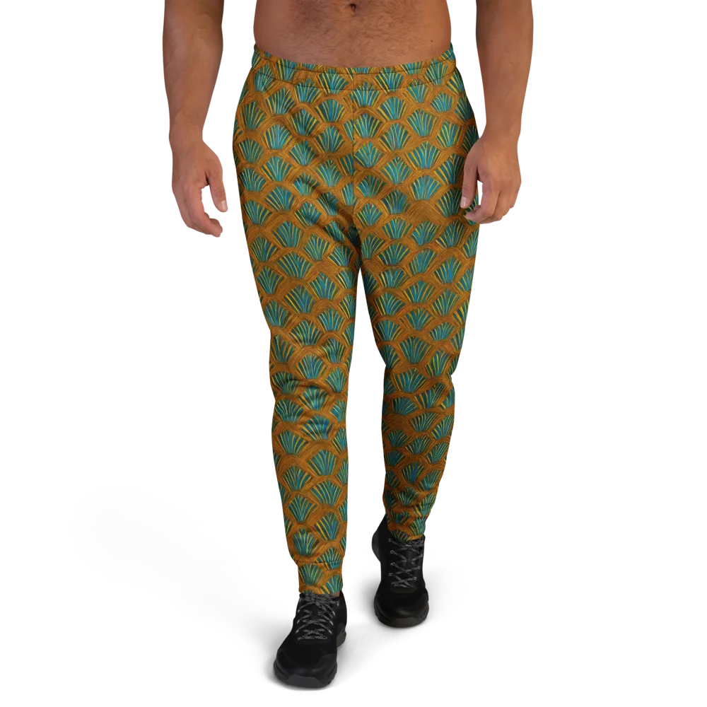 Gilded Fanfare on Men's Joggers — Front