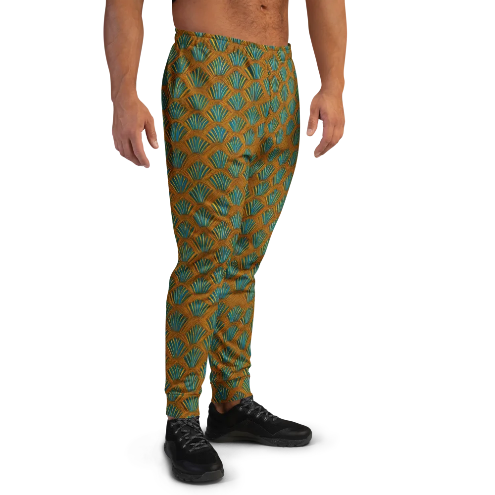 Gilded Fanfare on Men's Joggers — Right