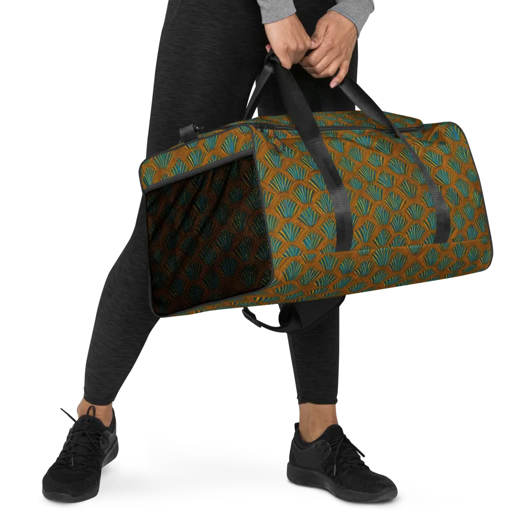 Gilded Fanfare on Duffle Bag — Right Front
