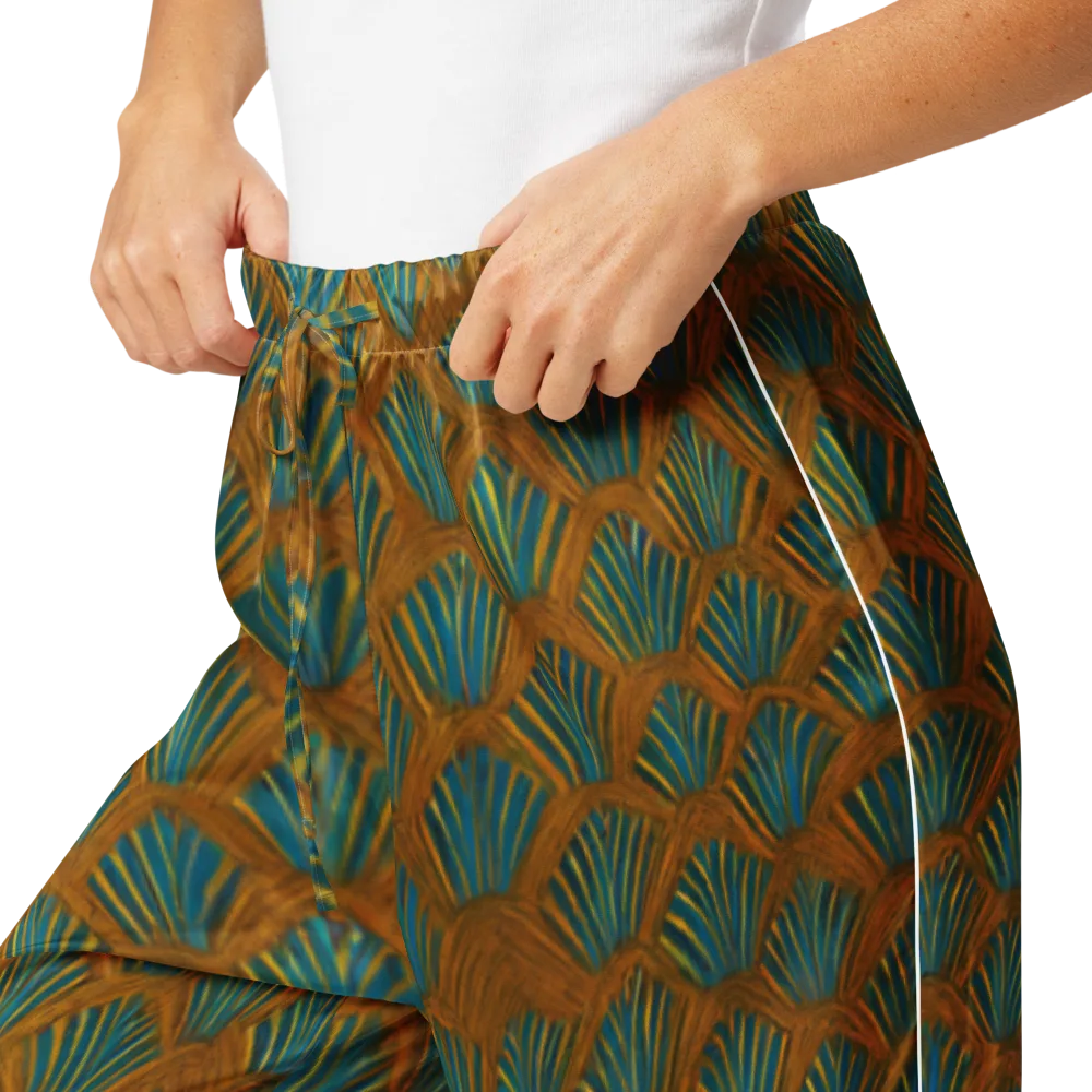 Gilded Fanfare on Women's Pajama Pants — Product details