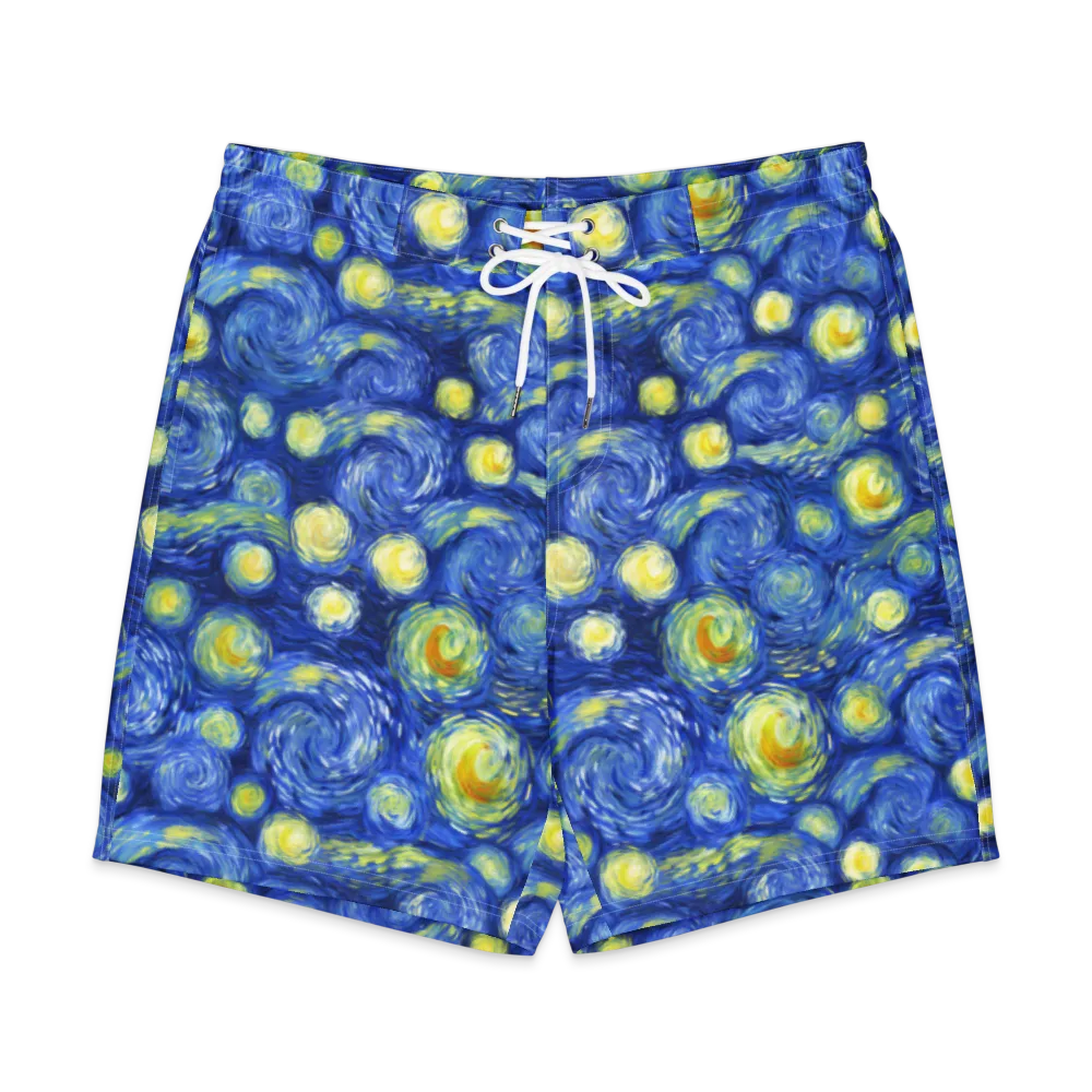 Cobalt Stardrift on Men's Board Shorts — Front