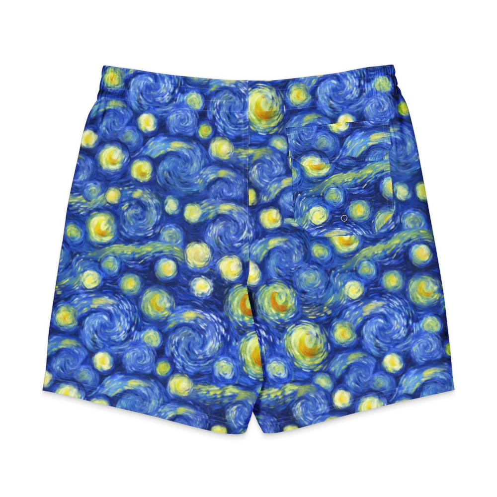 Cobalt Stardrift on Men's Board Shorts — Back