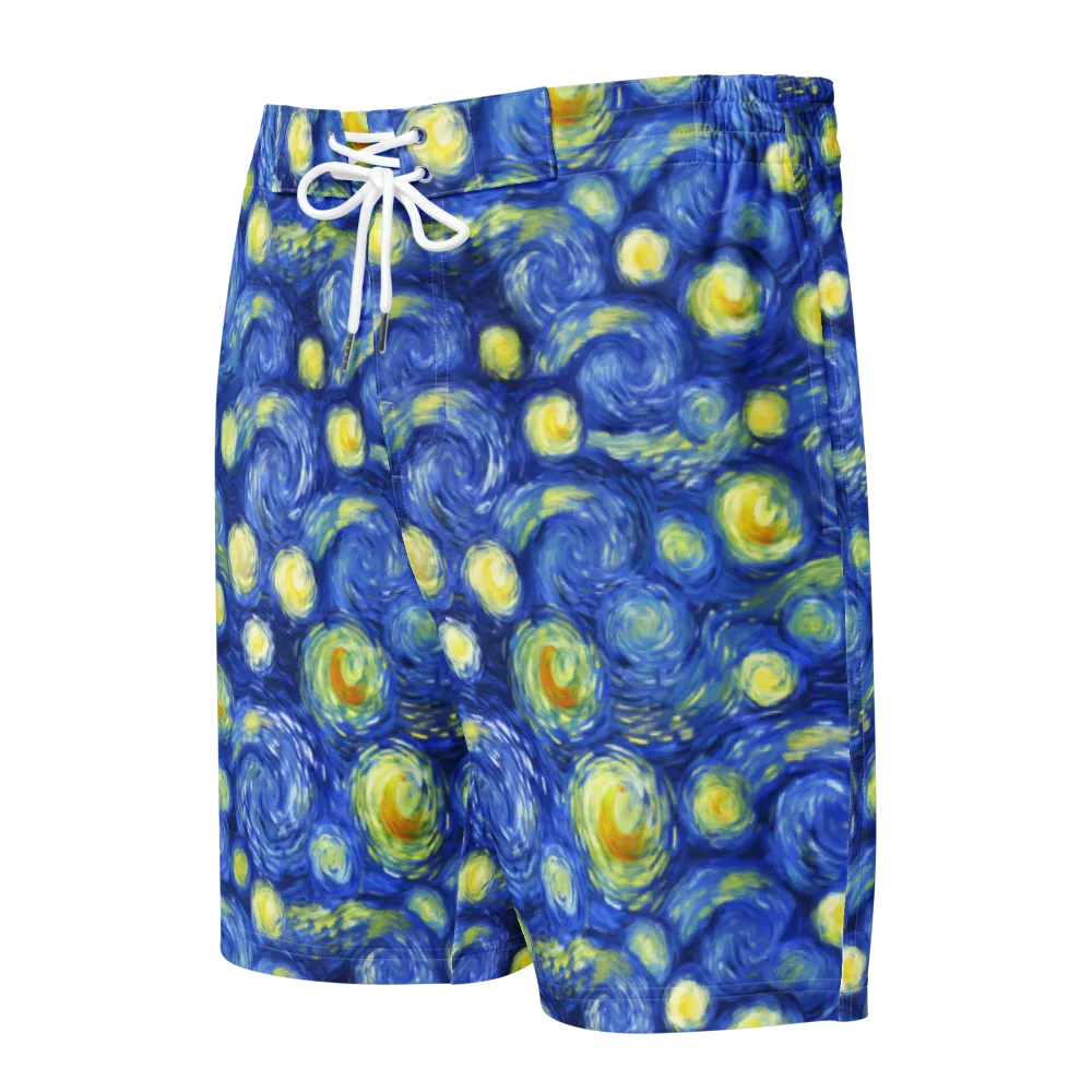 Cobalt Stardrift on Men's Board Shorts — Front