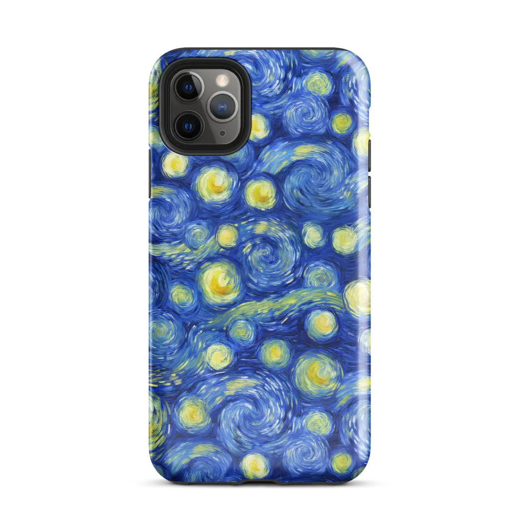 Cobalt Stardrift on Tough Case for iPhone® — Front