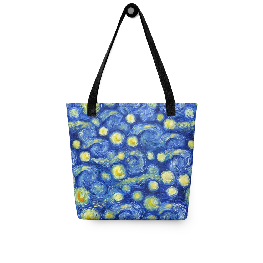 Cobalt Stardrift on Tote Bag — Front