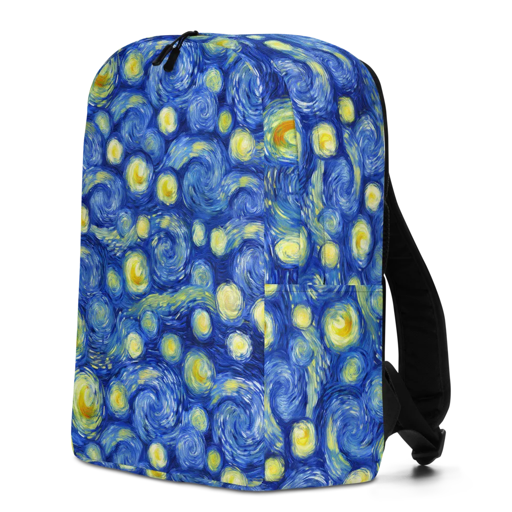 Cobalt Stardrift on Minimalist Backpack — Left