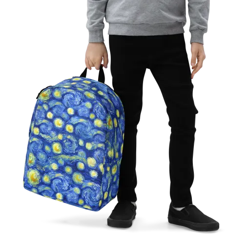 Cobalt Stardrift on a Minimalist Backpack