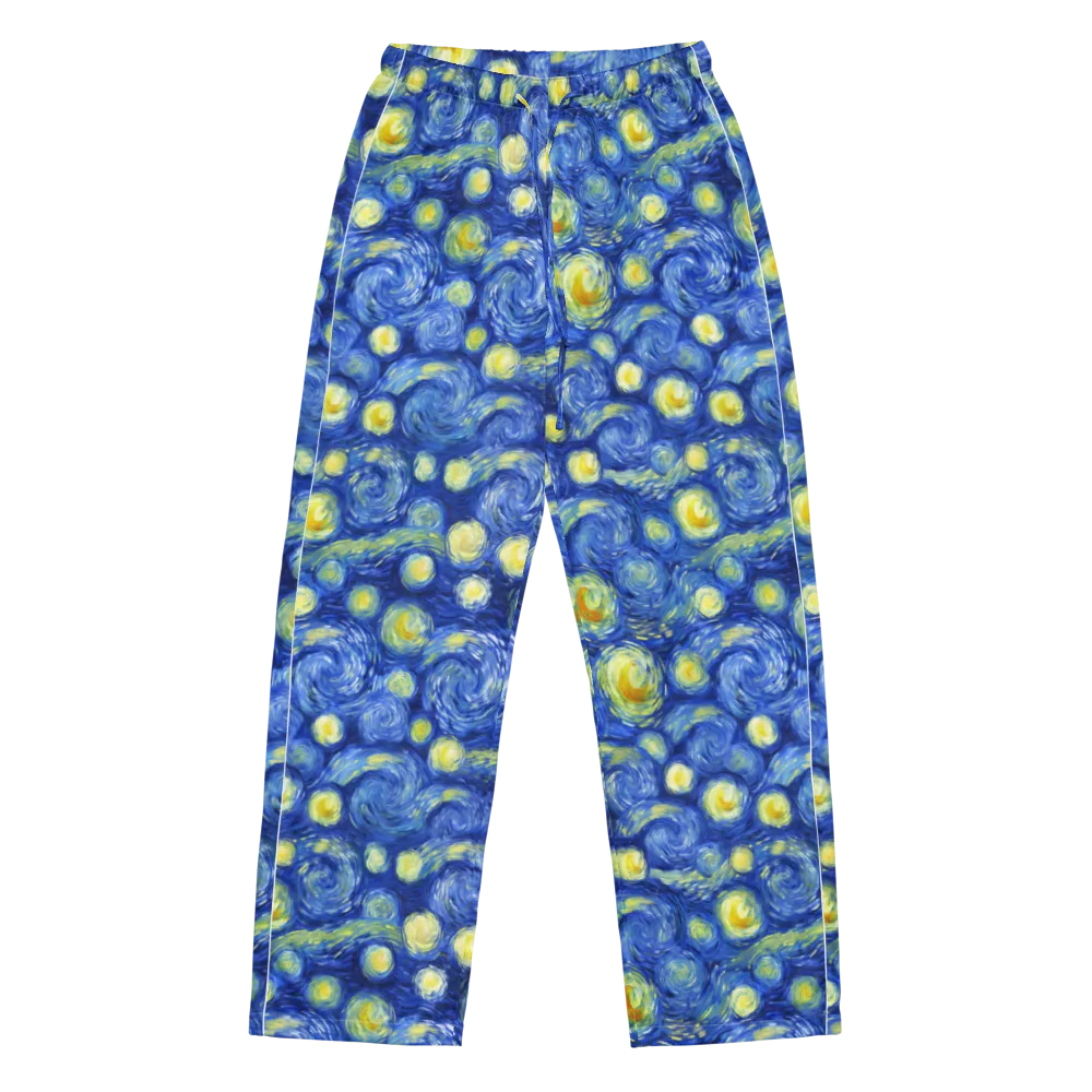 Cobalt Stardrift on Women's Pajama Pants — Front