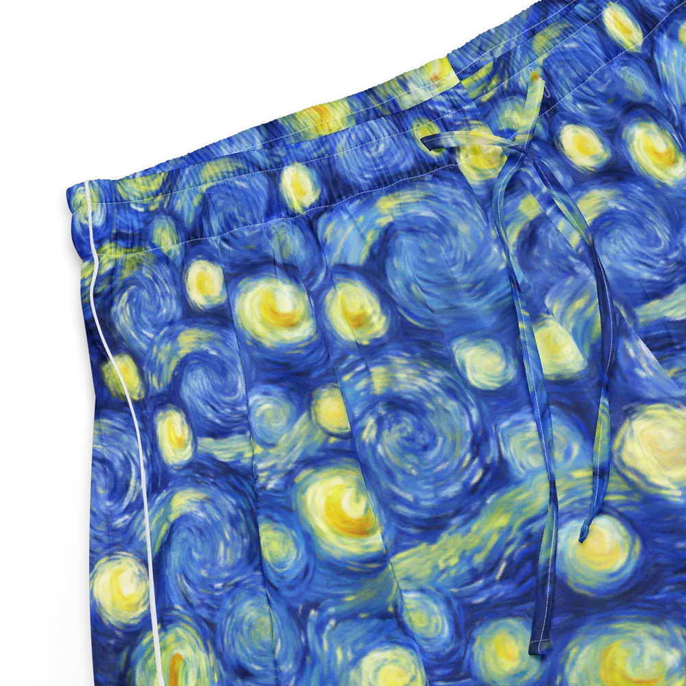 Cobalt Stardrift on Women's Pajama Shorts — Product details