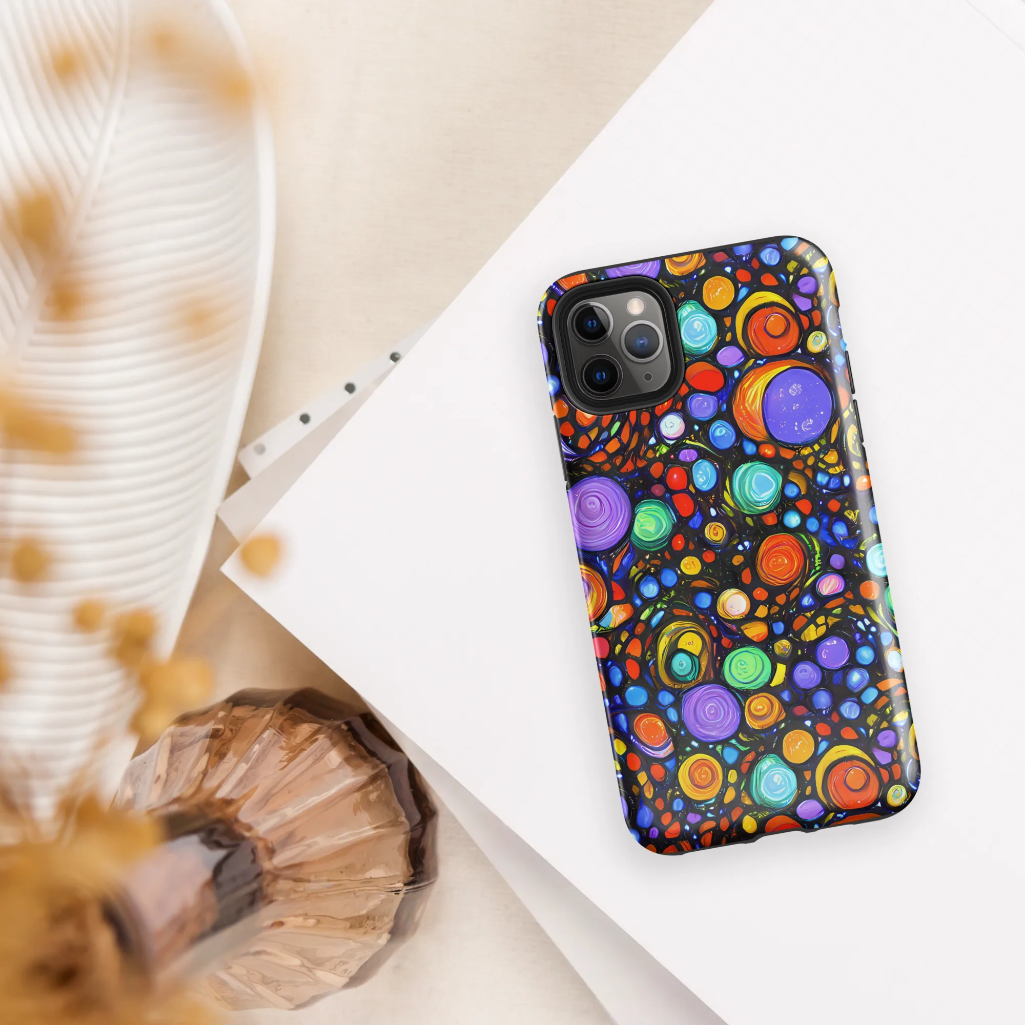 Psychedelic Constellation on Tough Case for iPhone® — Front