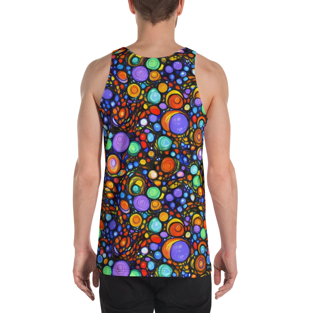 Psychedelic Constellation on Men's Tank Top — Back