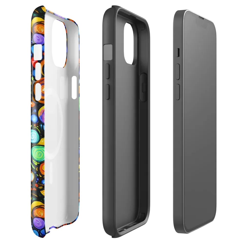 Psychedelic Constellation on MagSafe Tough Case for iPhone® — Front