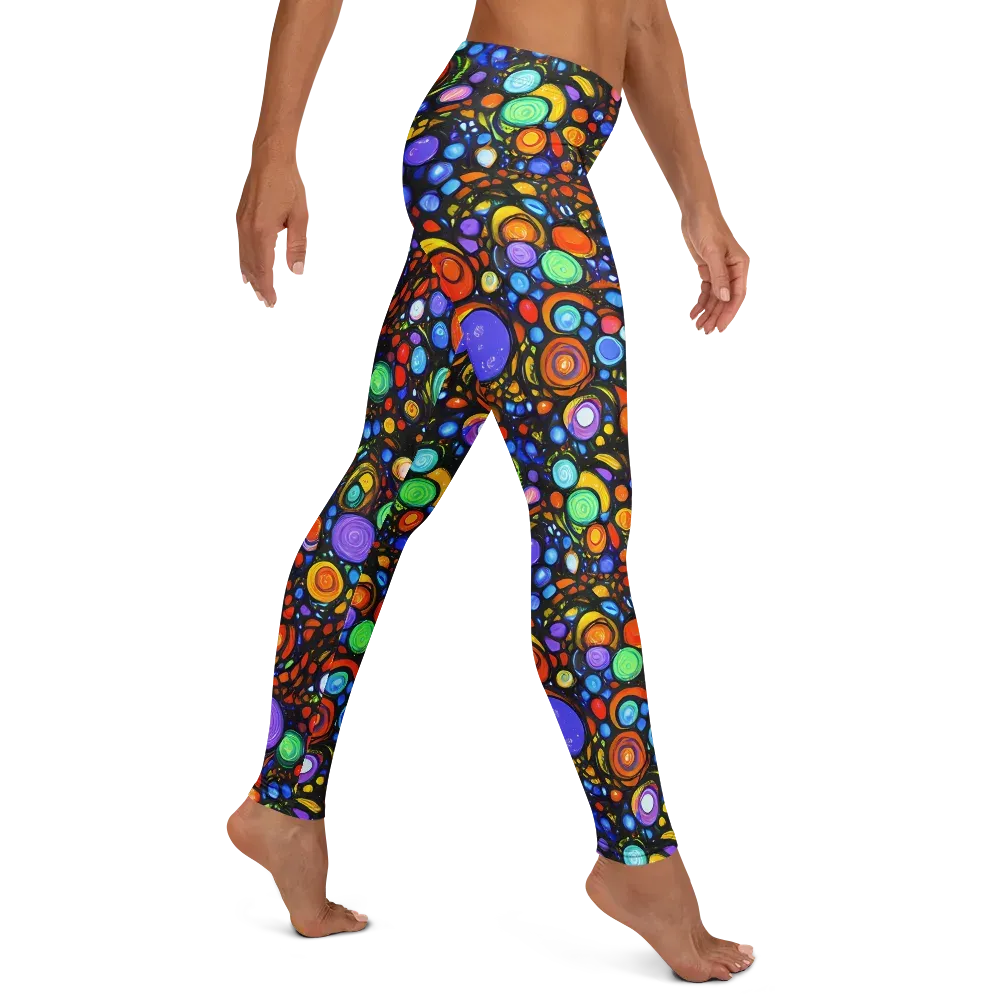 Psychedelic Constellation on Leggings — Right