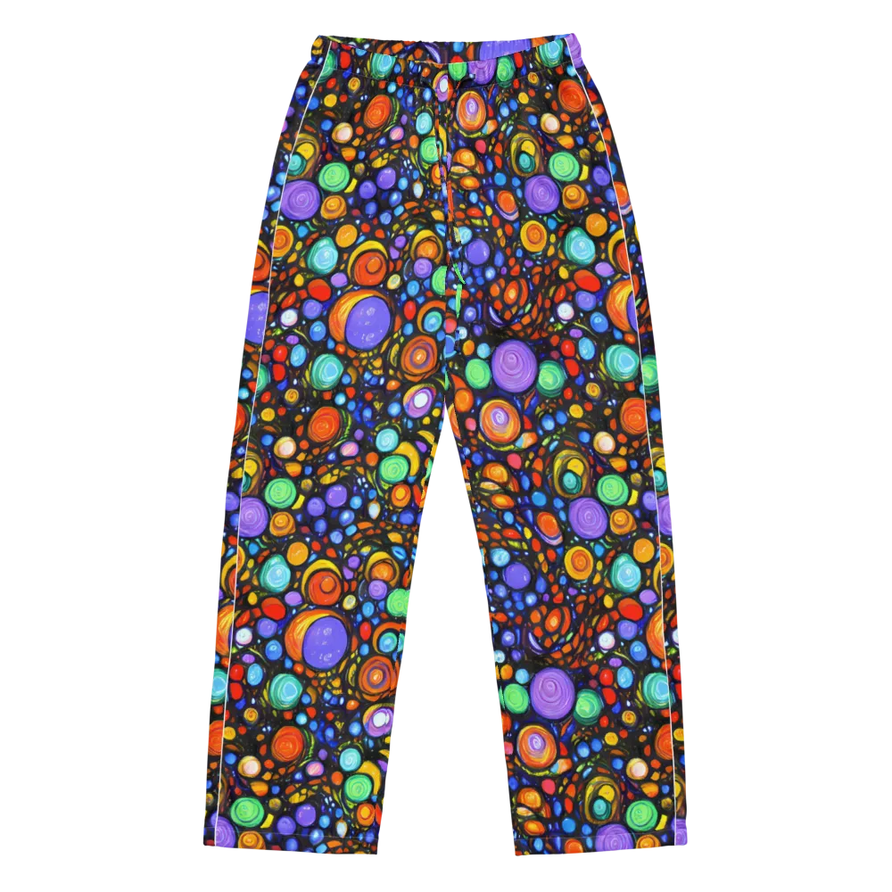 Psychedelic Constellation on Women's Pajama Pants — Front