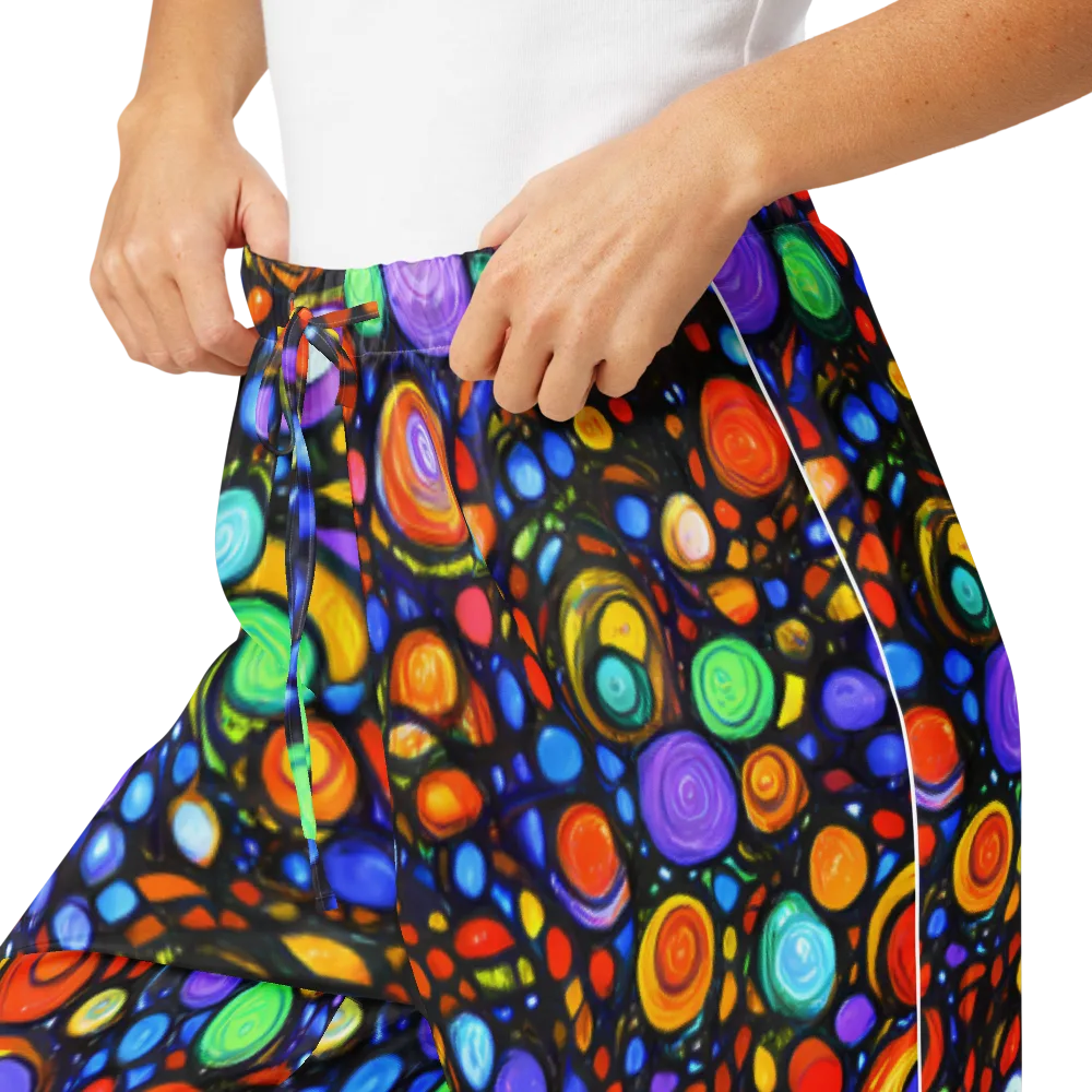 Psychedelic Constellation on Women's Pajama Pants — Product details