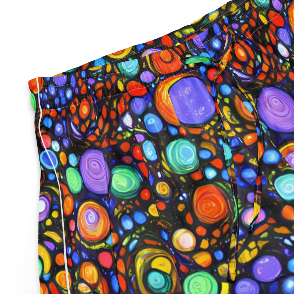 Psychedelic Constellation on Women's Pajama Shorts — Product details