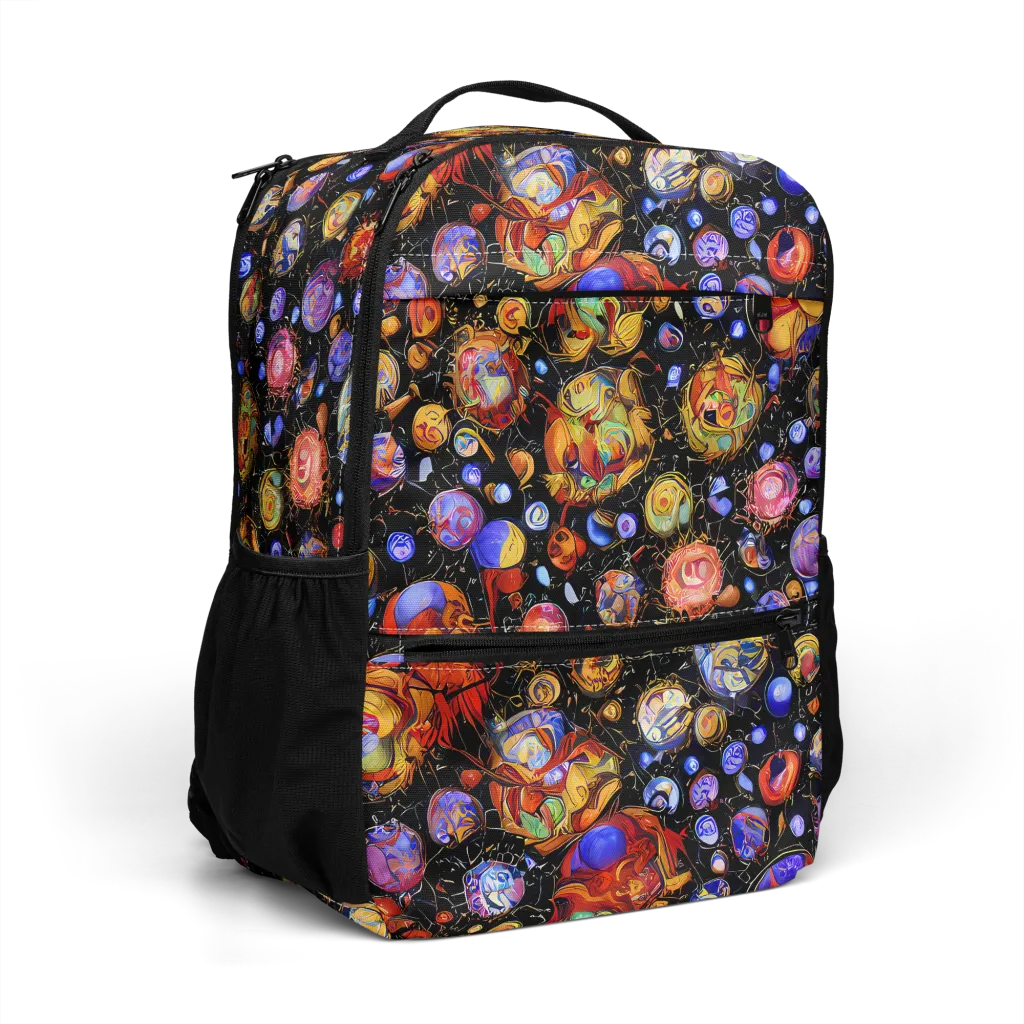 Infinite Orbs on Utility Backpack — Right Front