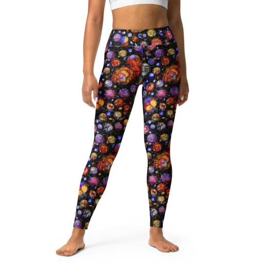 Infinite Orbs on a Yoga Leggings