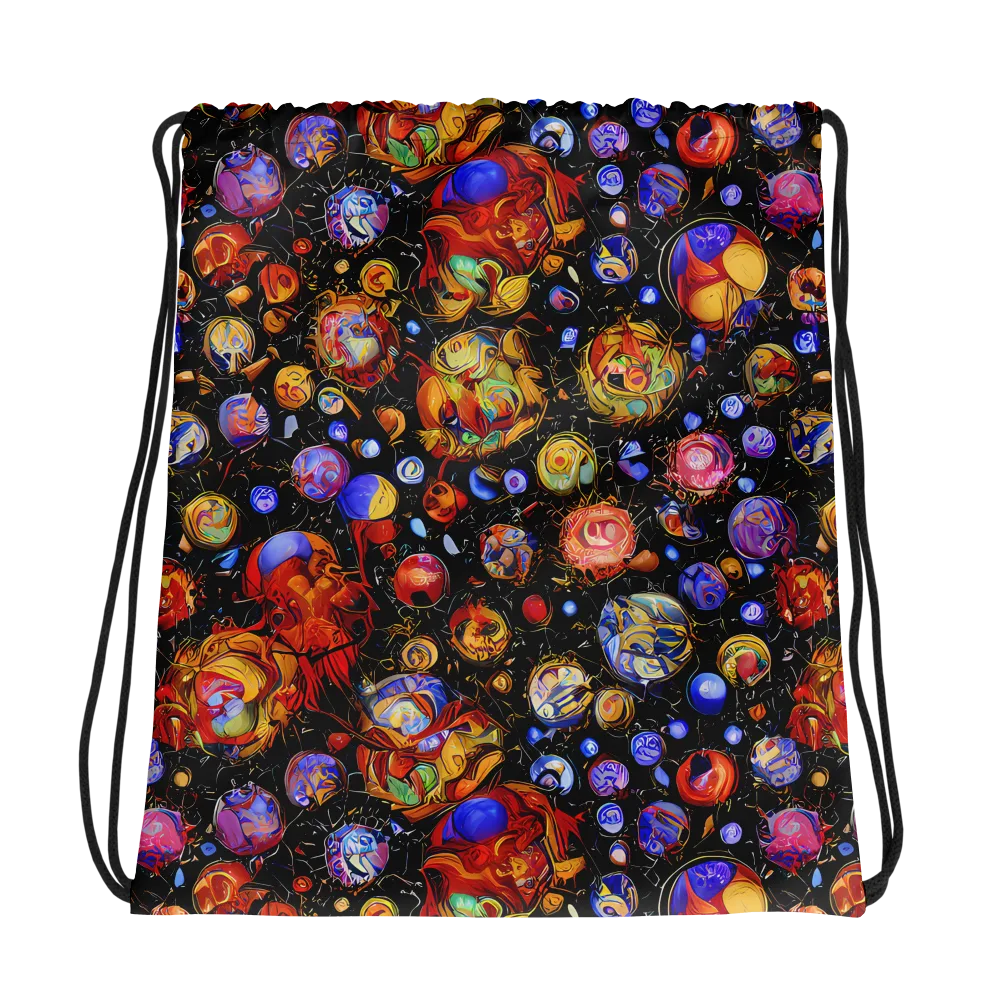 Infinite Orbs on Drawstring Bag — Photo