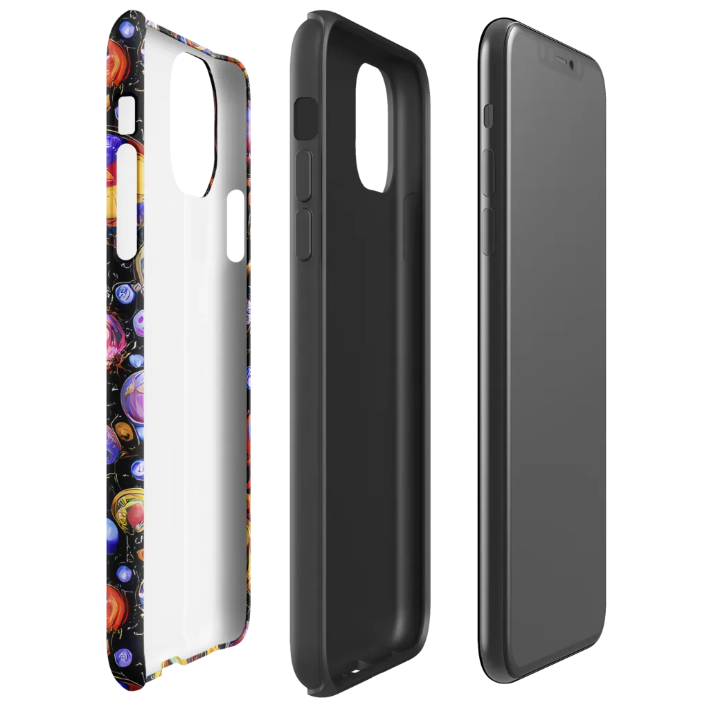 Infinite Orbs on Tough Case for iPhone® — Right