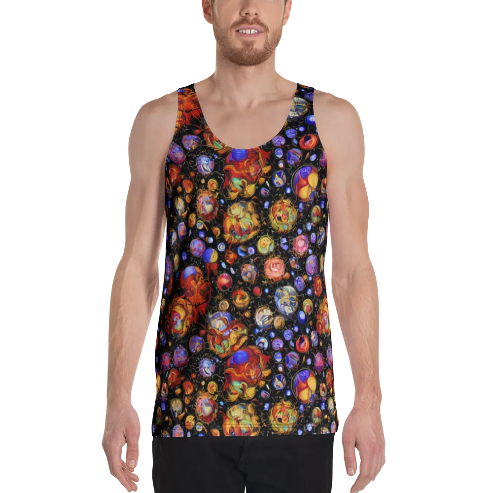 Infinite Orbs on Men's Tank Top — Front