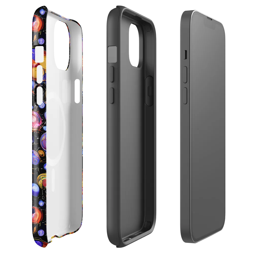 Infinite Orbs on MagSafe Tough Case for iPhone® — Front