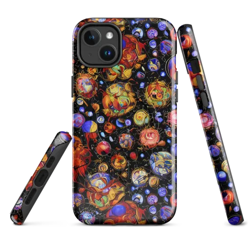 Infinite Orbs on a MagSafe Tough Case for iPhone®