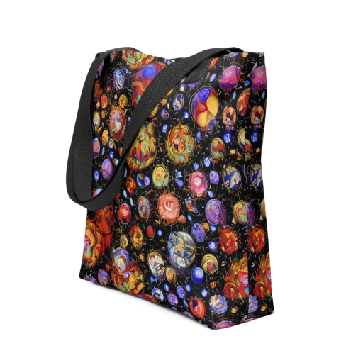 Infinite Orbs on a Tote Bag