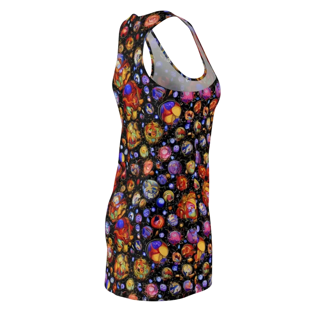 Infinite Orbs on Racerback Dress — Back Side