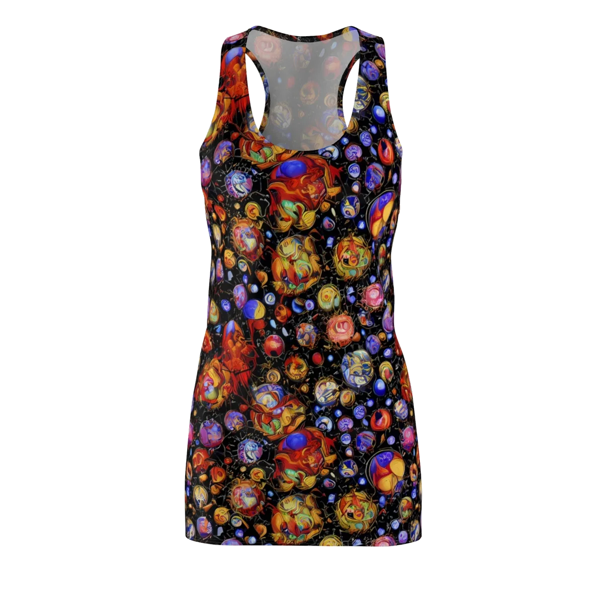 Infinite Orbs on Racerback Dress — Front