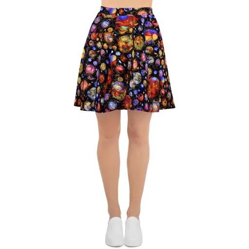 Infinite Orbs on a Skater Skirt