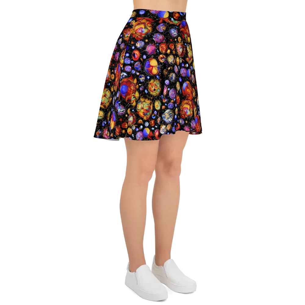 Infinite Orbs on Skater Skirt — Right